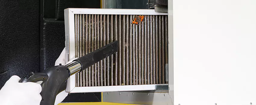Clogged Air Duct Cleaning Process in Racine, WI