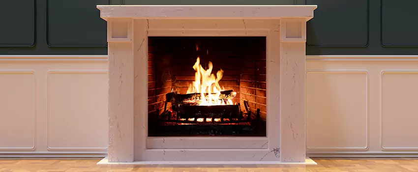 Decorative Electric Fireplace Installation in Racine, Wisconsin
