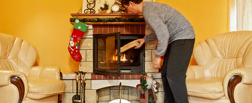 Gas to Wood-Burning Fireplace Conversion Services in Racine, Wisconsin