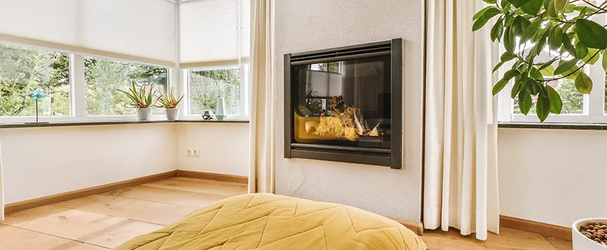 Residential Fireplace Ceramic Glass Installation in Racine, WI