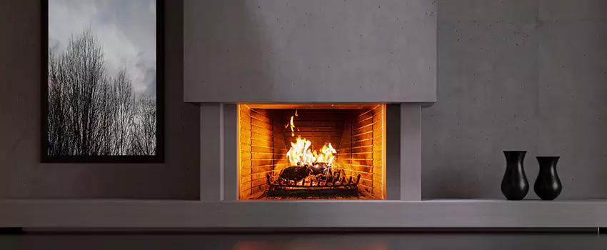 Wood Fireplace Refacing in Racine, WI