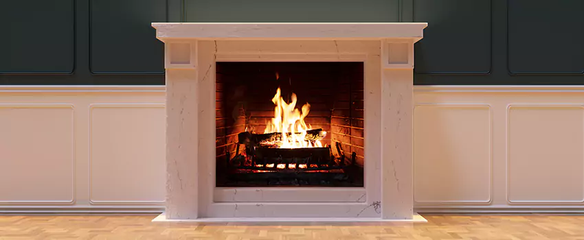 Open Flame Wood-Burning Fireplace Installation Services in Racine, Wisconsin