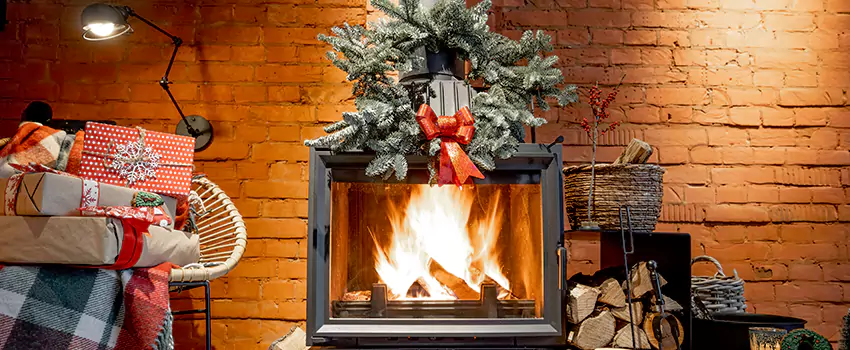 Travis Industries Linear Gas Fireplace Installation in Racine, Wisconsin