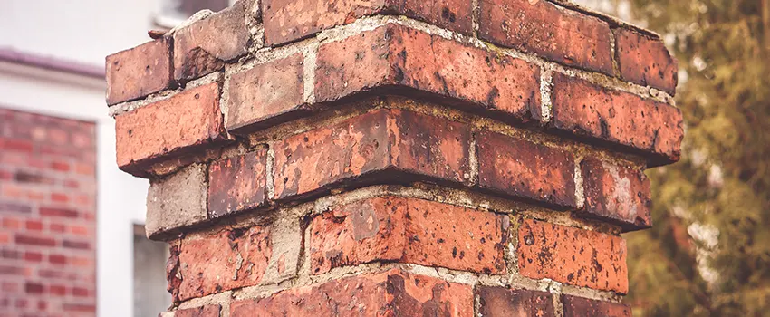 Cracked Chimney Bricks Repair Cost in Racine, Wisconsin