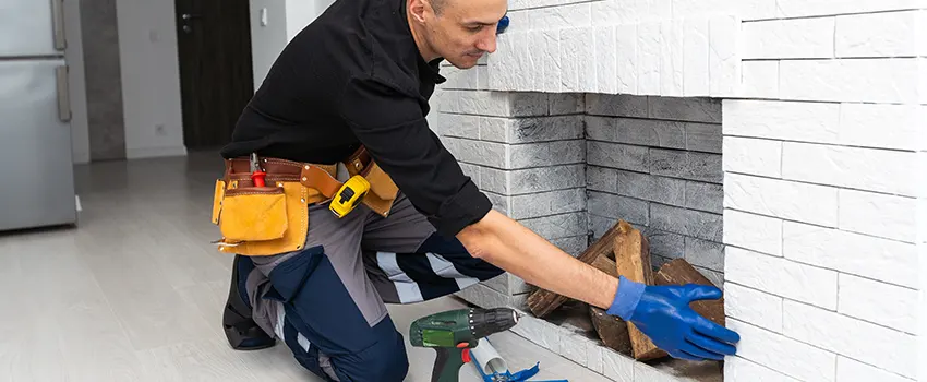 Fireplace Damaged Damper Frame Repair Services in Racine, Wisconsin